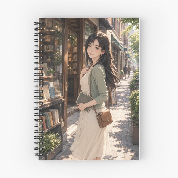 Item preview, Bookstore Afternoon – A Quiet City Date designed and sold by SEIMEI2025.