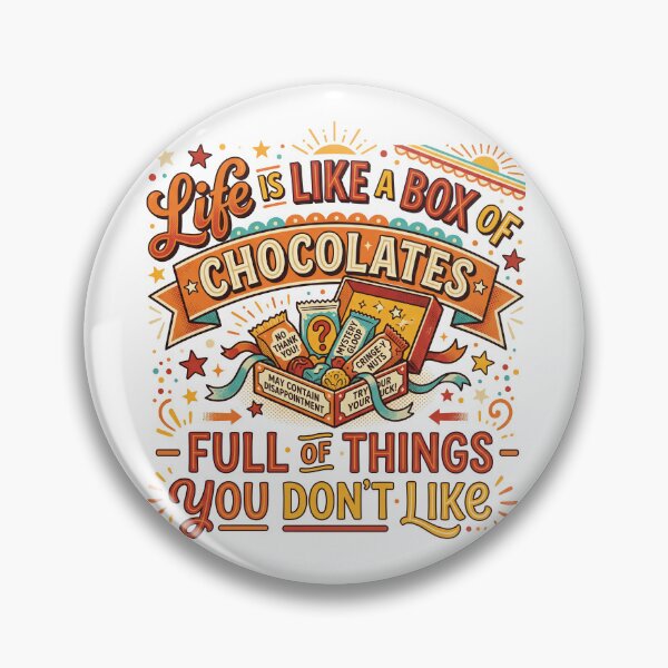 Item preview, Life Is Like A Box Of Chocolates designed and sold by CornershopTee.