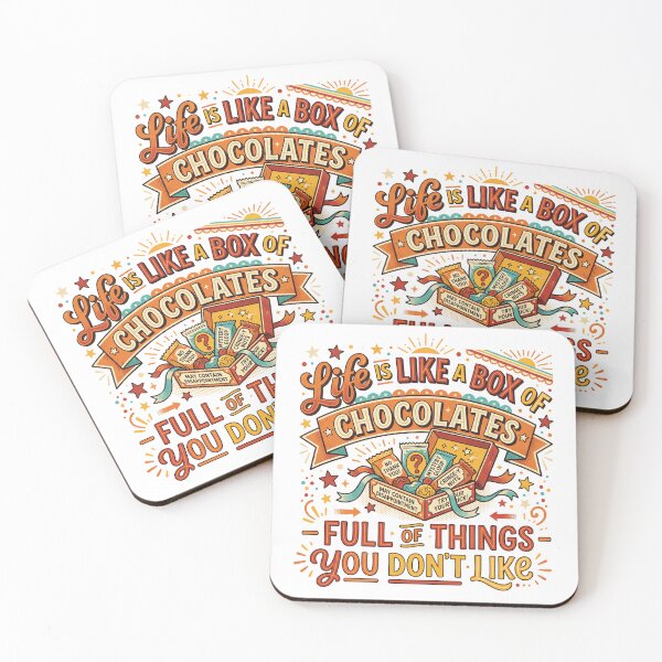 Item preview, Life Is Like A Box Of Chocolates designed and sold by CornershopTee.