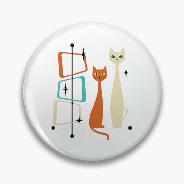 Item preview, Retro Atomic Cats Mid Century Modern Art designed and sold by Dmo3HarkoArt.