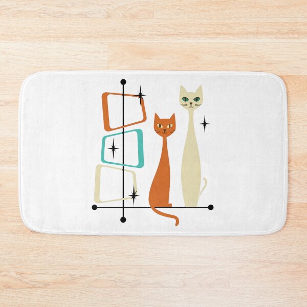 Item preview, Retro Atomic Cats Mid Century Modern Art designed and sold by Dmo3HarkoArt.