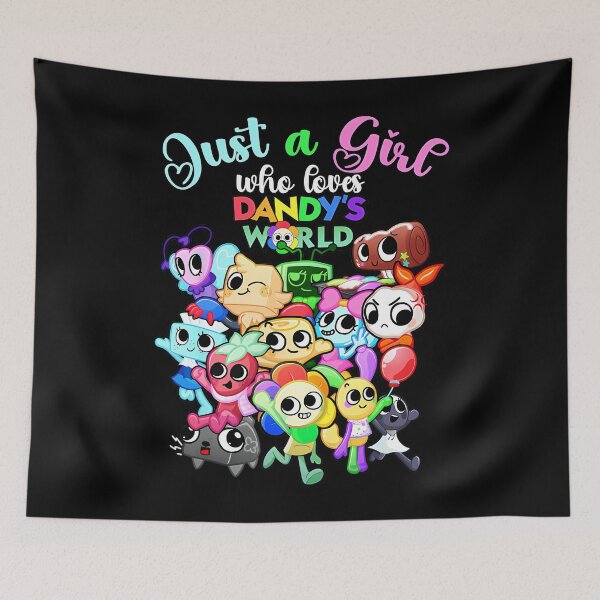 Item preview, Just a Girl Who Loves Dandy's World - Funny Dandy's World Characters designed and sold by CapSoulCo.