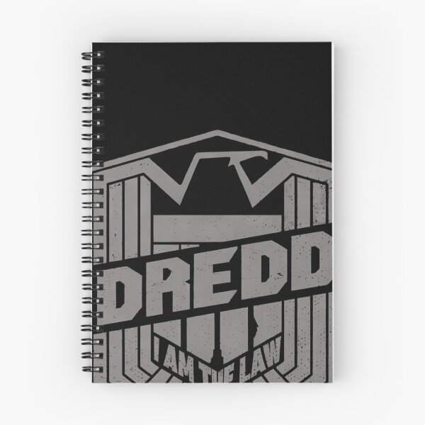 Item preview, Judge Dredd I Am The Law Badge Static Silver Distressed designed and sold by Rafael Barbosa.