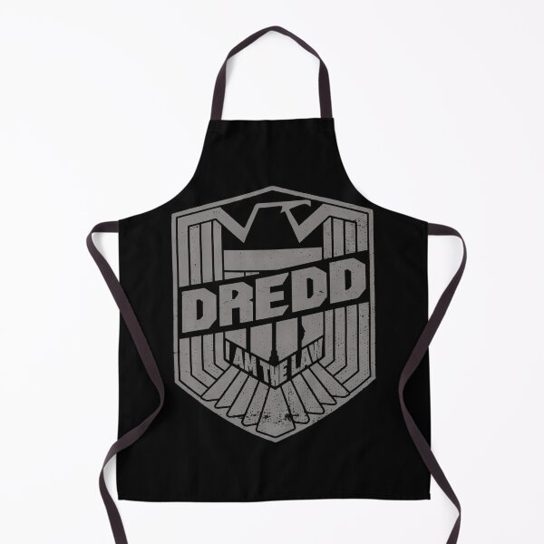 Item preview, Judge Dredd I Am The Law Badge Static Silver Distressed designed and sold by Rafael Barbosa.