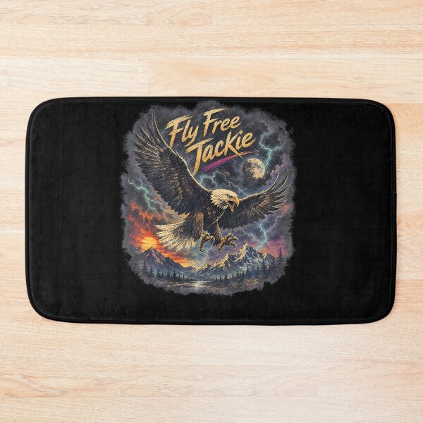 Item preview, Jackie Bald Eagle Memorial Fly Free Vintage Tribute designed and sold by DavidThe1.