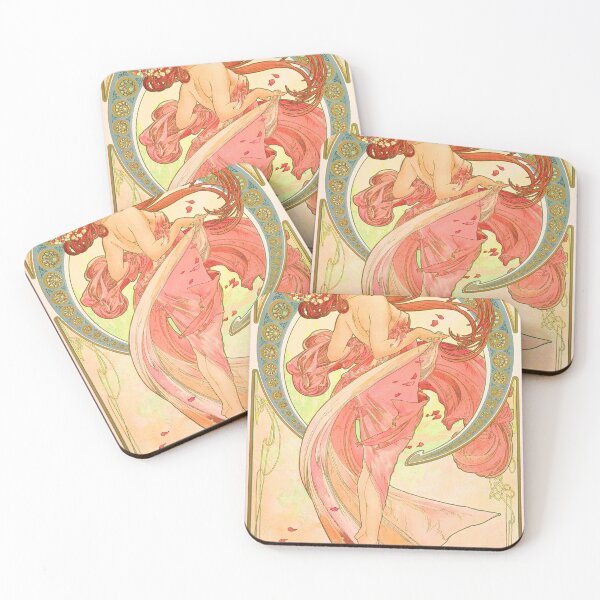 Item preview, Alphonse Mucha – The Arts: Dance  Art Noveau Painting designed and sold by VenusArt7.