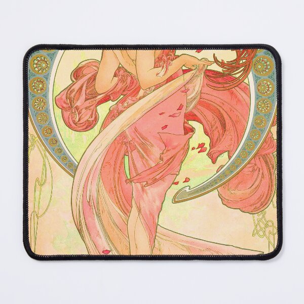 Item preview, Alphonse Mucha – The Arts: Dance  Art Noveau Painting designed and sold by VenusArt7.