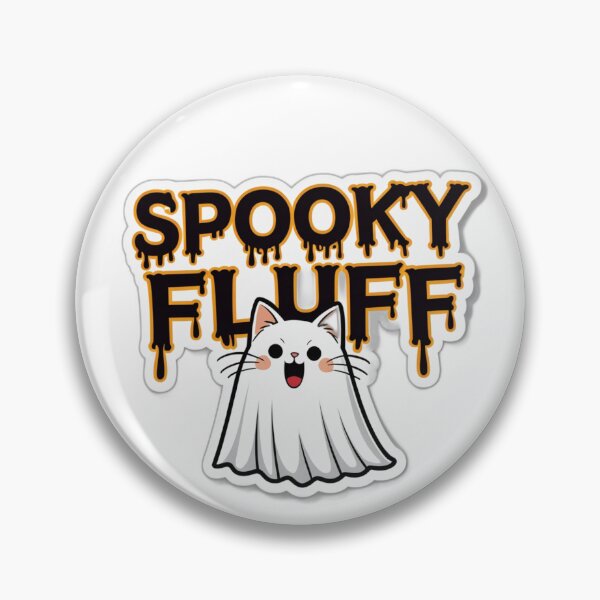 Item preview, Spooky Fluff Maine Coon Ghost Cat designed and sold by ThreadSignalHQ.