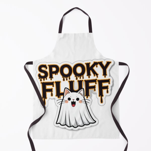 Item preview, Spooky Fluff Maine Coon Ghost Cat designed and sold by ThreadSignalHQ.