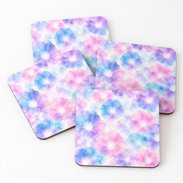 Item preview, Pastel Morning Glory | Watercolor Floral Pattern designed and sold by lbl-shop.