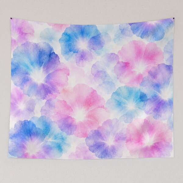 Item preview, Pastel Morning Glory | Watercolor Floral Pattern designed and sold by lbl-shop.