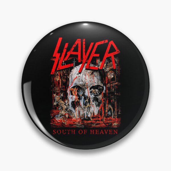 Item preview, Slayer South Of Heaven Skull Cathedral Red designed and sold by IrenaMalic.