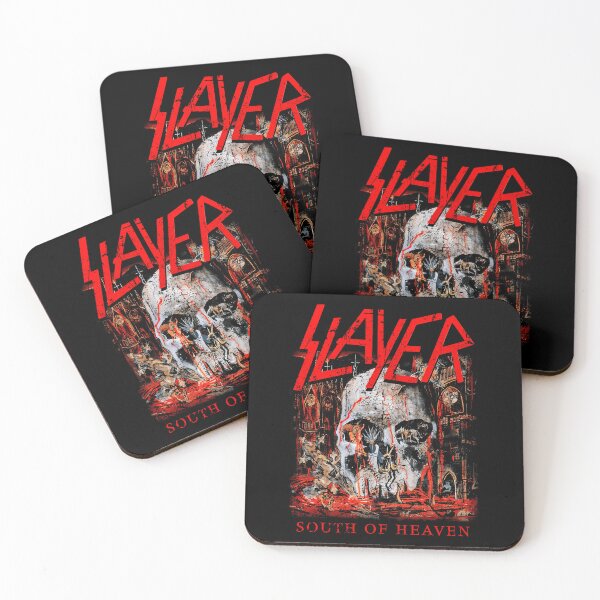 Item preview, Slayer South Of Heaven Skull Cathedral Red designed and sold by IrenaMalic.