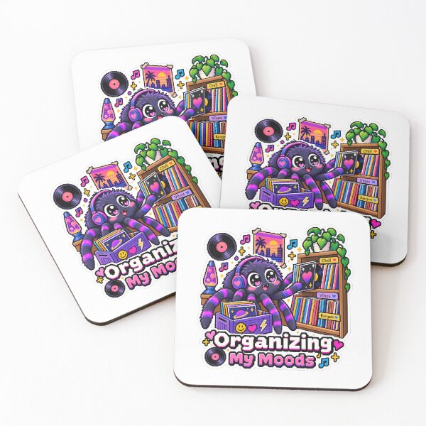 Item preview, Vinyl Record Spider designed and sold by Thai Vibe Studio.