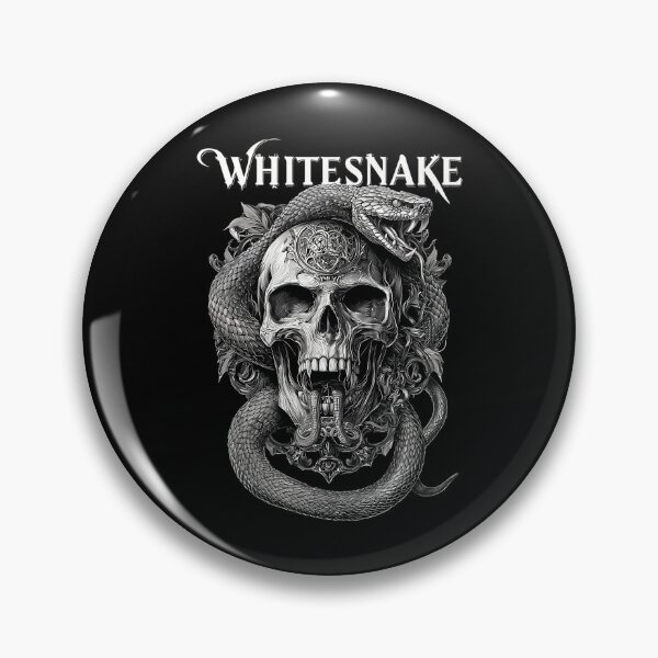 Item preview, Whitesnake Slip Of The Tongue Snake Skull designed and sold by IrenaMalic.