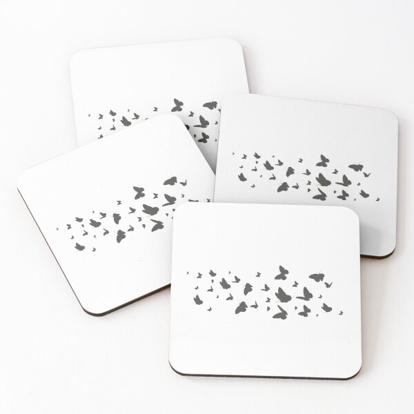 Item preview, Flock Of Butterflies — Minimalist Nature Print designed and sold by CairnStudio.