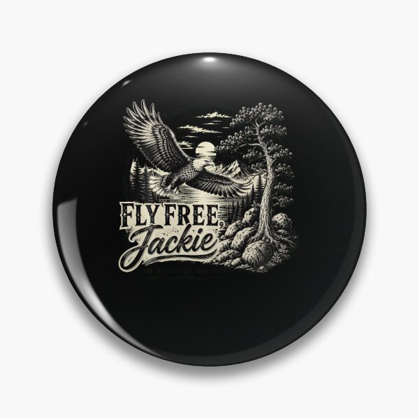 Item preview, Forever Watching The Sky Fly Free Jackie Eagle Memorial designed and sold by Amerakstore.
