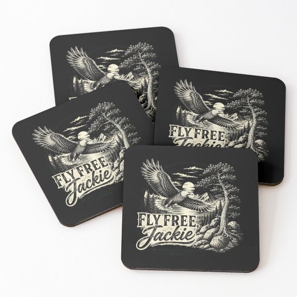 Item preview, Forever Watching The Sky Fly Free Jackie Eagle Memorial designed and sold by Amerakstore.
