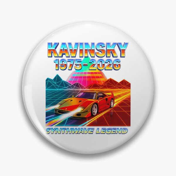 Item preview, Kavinsky 1975-2026 Synthwave Legend designed and sold by ParadiM-eadors-.