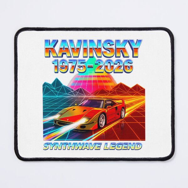 Item preview, Kavinsky 1975-2026 Synthwave Legend designed and sold by ParadiM-eadors-.