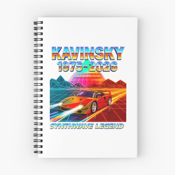 Item preview, Kavinsky 1975-2026 Synthwave Legend designed and sold by ParadiM-eadors-.