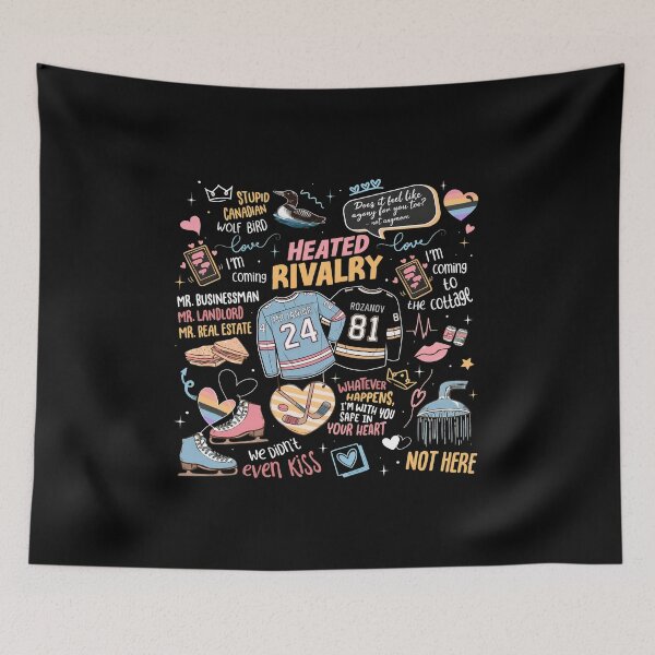 Item preview, Heated-Rivalry Tshirts Hollanov Couple Romance Book Hockey Couple designed and sold by Dibarassi.