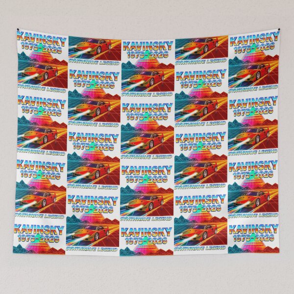 Item preview, Kavinsky 1975-2026 Synthwave Legend designed and sold by ParadiM-eadors-.