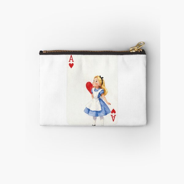 Item preview, Alice in Wonderland Ace of Hearts Card Watercolor Art designed and sold by WildArtIT.