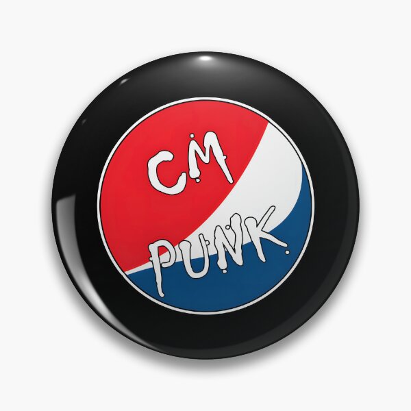 Artikelvorschau, CM Punk Retro-Logo in Rot, Weiß und Blau entworfen und verkauft von gligorliviu.