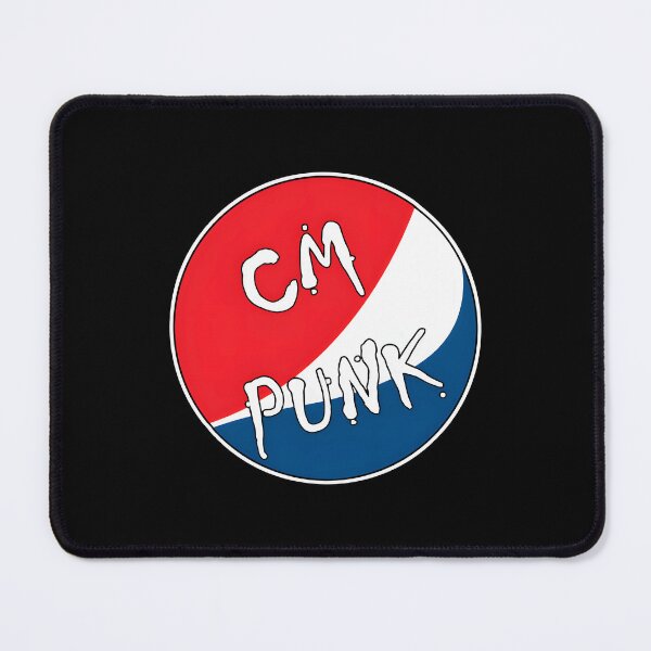 Item preview, CM Punk Retro Red White and Blue Logo designed and sold by gligorliviu.