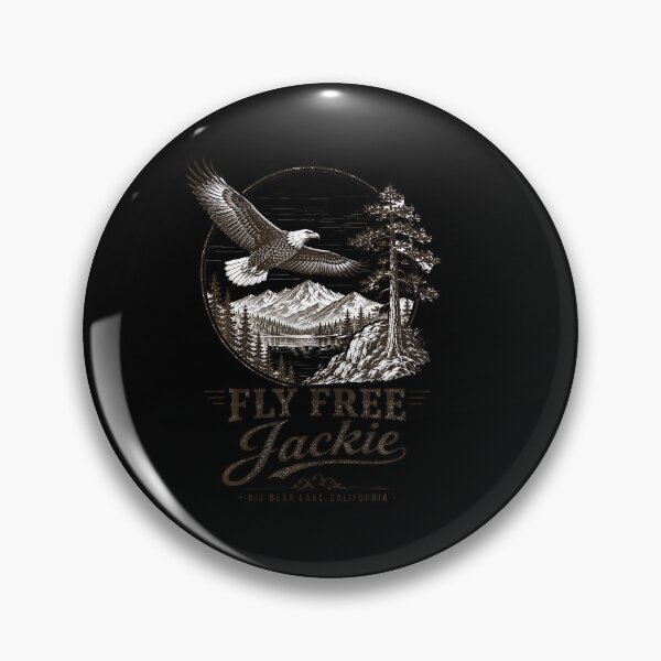 Item preview, Forever Watching The Sky Fly Free Jackie Eagle Memorial designed and sold by Amerakstore.