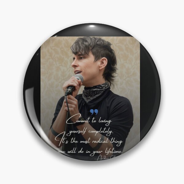 Item preview, Andrea Gibson Quote Painted HD Art designed and sold by DiverseDazzle.