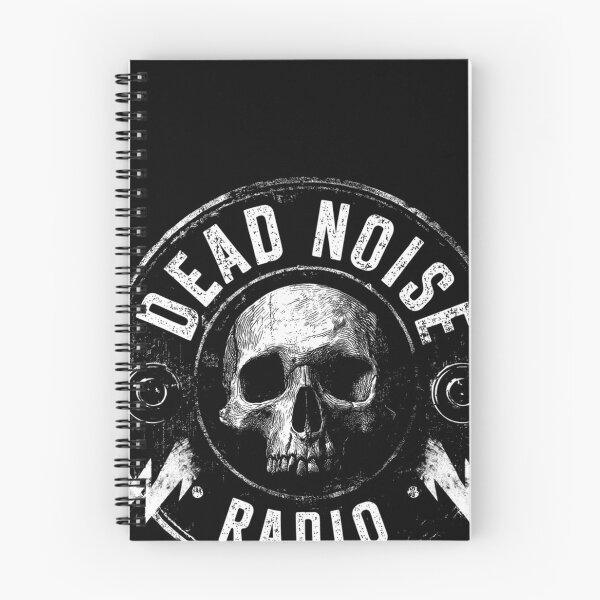 Item preview, Dead Noise Radio Dark Ambient Music Label Skull Vinyl Art designed and sold by Rafael Barbosa.