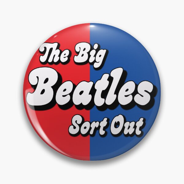 Item preview, The Big Beatles Sort Out Podcast Red and Blue Logo designed and sold by The Big Beatles and Sixties Sort Out Podcast.