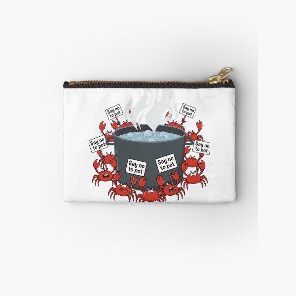 Item preview, Say No To Pot Funny Crab Designe designed and sold by AMCreatix.