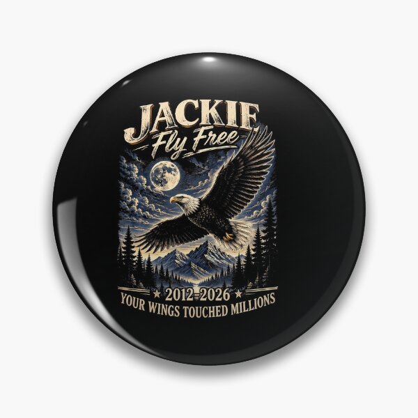 Item preview, Forever Watching The Sky Fly Free Jackie Eagle Memorial designed and sold by Amerakstore.
