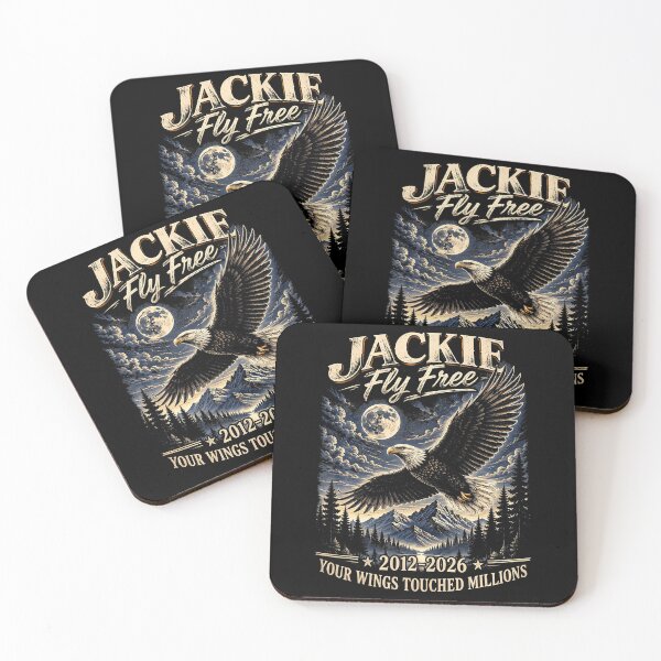 Item preview, Forever Watching The Sky Fly Free Jackie Eagle Memorial designed and sold by Amerakstore.