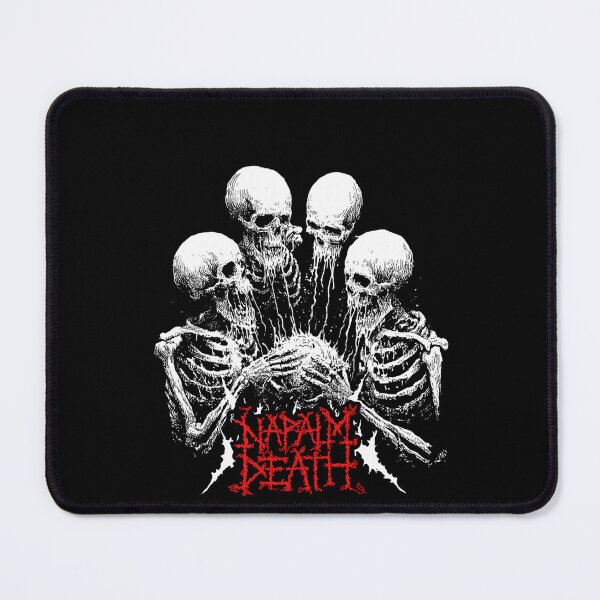 Item preview, Napalm Death Order Of The Leech Grindcore Metal Skulls designed and sold by Rafael Barbosa.