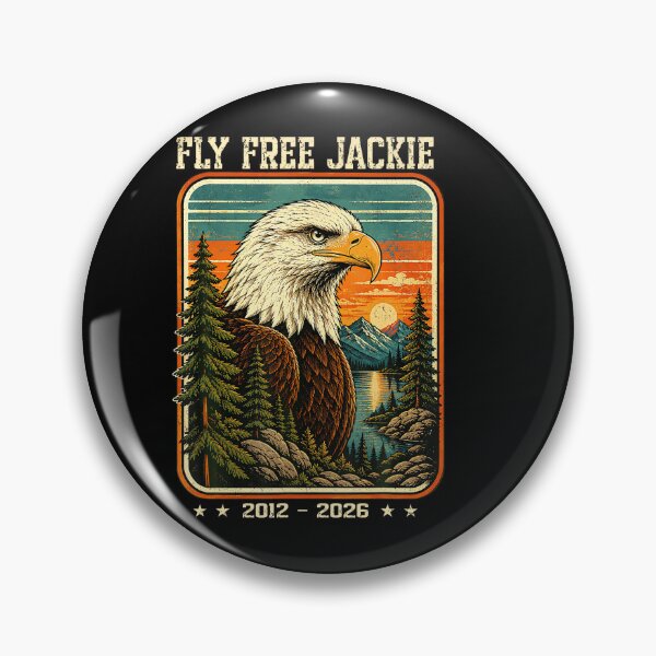 Item preview, Vintage Fly Free Jackie Big Bear Bald Eagle Memorial designed and sold by DavidThe1.