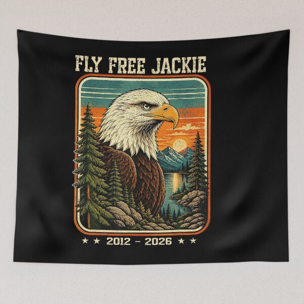 Item preview, Vintage Fly Free Jackie Big Bear Bald Eagle Memorial designed and sold by DavidThe1.