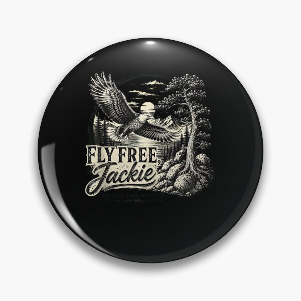 Item preview, Forever Watching The Sky Fly Free Jackie Eagle Memorial Tribute designed and sold by Amerakstore.