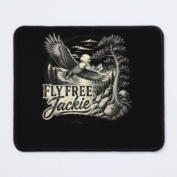 Item preview, Forever Watching The Sky Fly Free Jackie Eagle Memorial Tribute designed and sold by Amerakstore.