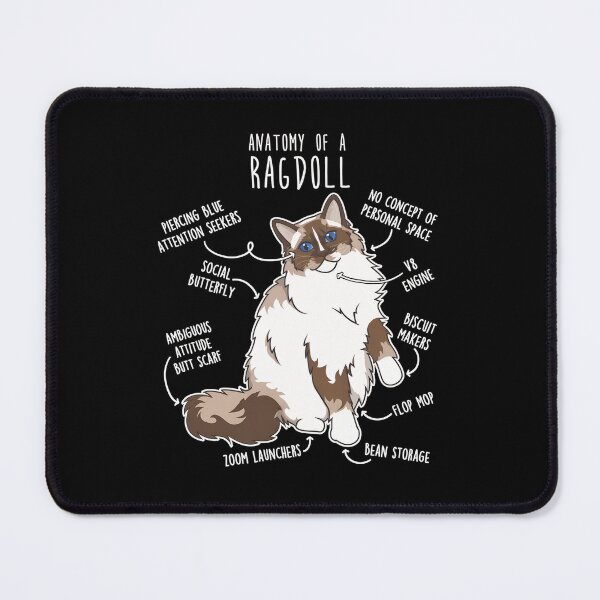 Item preview, Anatomy Of A Ragdoll Cat Funny Pet Humor designed and sold by Dmo3HarkoArt.