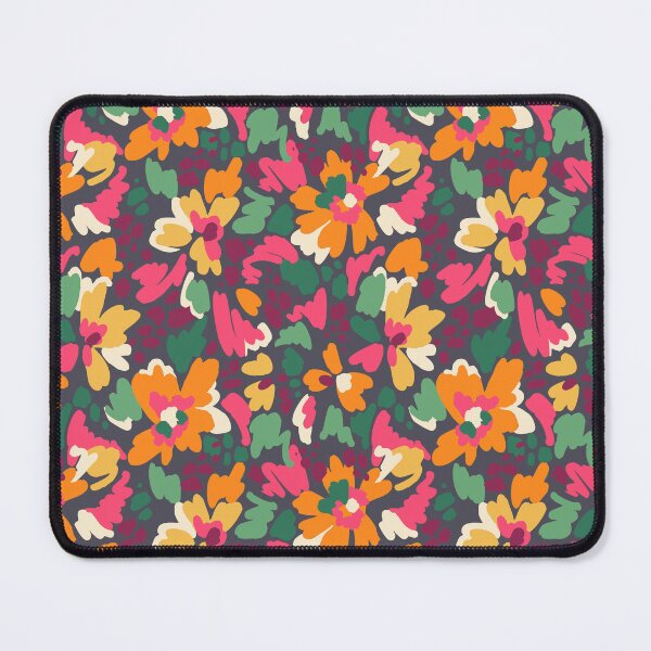 Item preview, Bold Retro Floral Garden Pattern designed and sold by Zaya_art.