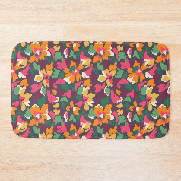 Item preview, Bold Retro Floral Garden Pattern designed and sold by Zaya_art.