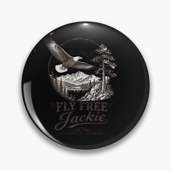 Item preview, Forever Watching The Sky Fly Free Jackie Eagle Memorial designed and sold by DavidThe1.