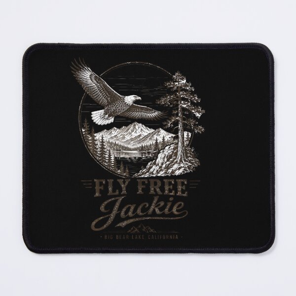 Item preview, Forever Watching The Sky Fly Free Jackie Eagle Memorial designed and sold by DavidThe1.