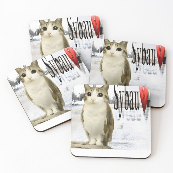 Item preview, Meowl Sybau Meme Funny Cat Owl Brainrot Unhinged designed and sold by LeonPhillip.