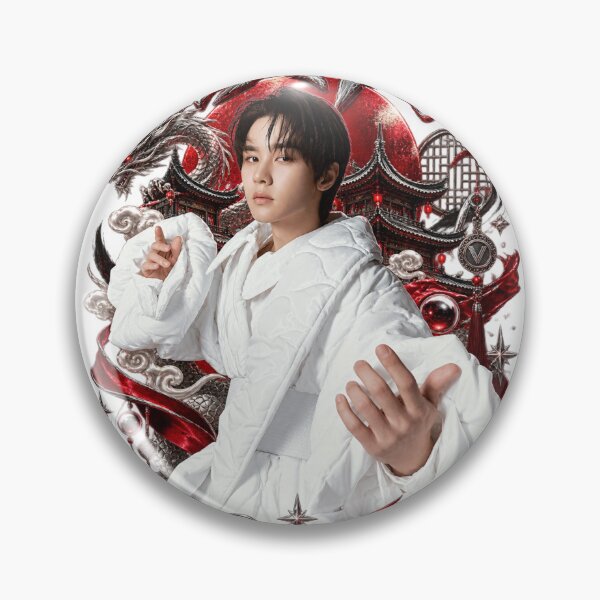 Item preview, Kun WayV Vision Wings Crimson Pagoda Wuxia Illustration designed and sold by Valeree Store.