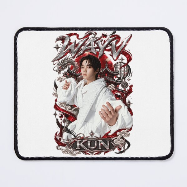 Item preview, Kun WayV Vision Wings Crimson Pagoda Wuxia Illustration designed and sold by Valeree Store.